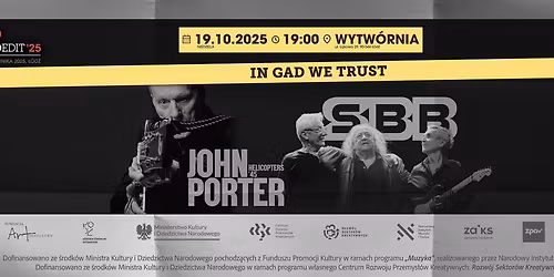 Soundedit'25 - In GAD We Trust - SBB, John Porter Helicopters '45