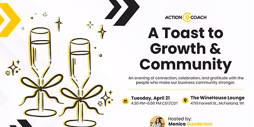 Chisel ActionCOACH: A Toast to Growth & Community 