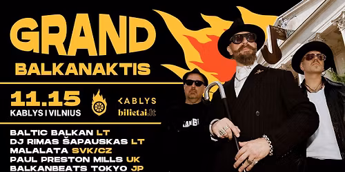 GRAND BALKANAKTIS | Kablys