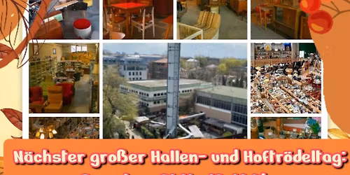 Gro\u00dfer Hallen- und Hoftr\u00f6deltag im Alten Heizhaus