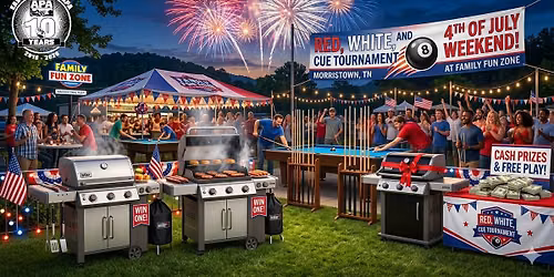 RED, WHITE AND CUE TOURNAMENT!