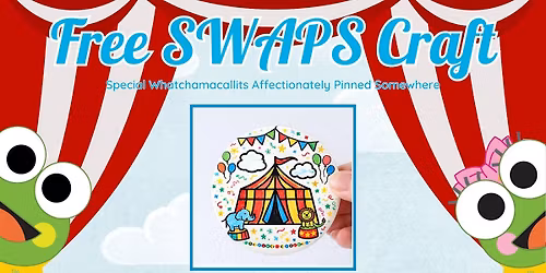 Free SWAPS craft at sweetFrog Kent Island