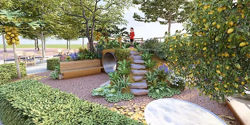 VIP Walkthrough and Ribbon Cutting of Jacksonville First Natural Playscape