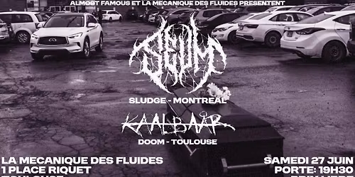 SEUM (Sludge - Montr\u00e9al) + Kaalba\u00e5r