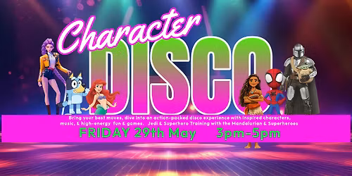Half Term Fun Time Friday Bring your best moves, dive into an action-packed disco experience