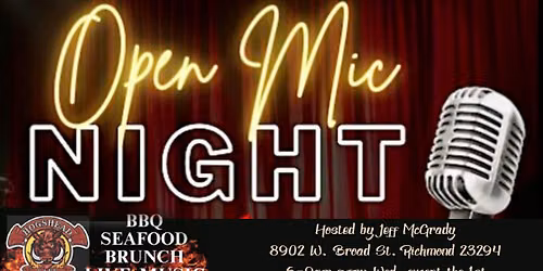 Jeff McGrady's HogHead Cafe Open Mic Wednesdays