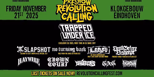 Revolution Calling Preshow Official