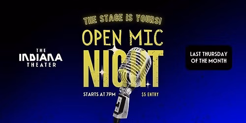 Full Stage Open Mic!
