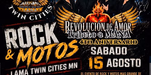 Rock & Motos 4to ANIVERSARIO LAMA TWIN CITIES MN