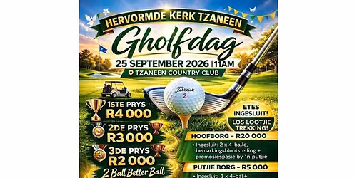 Hervormde Kerk Tzaneen Gholfdag 