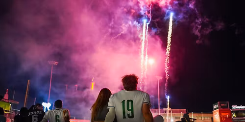 American 250 with Patriotic Fireworks