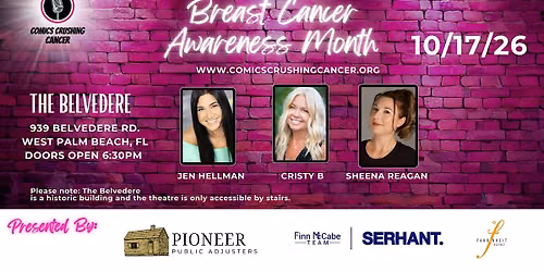 Comedy Show Benefitting Comics Crushing Cancer