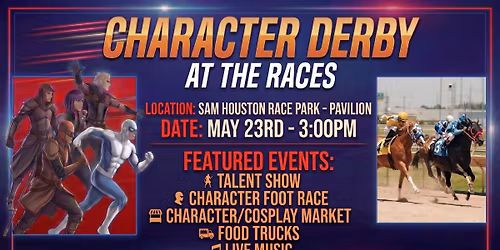 Character Derby at the Races