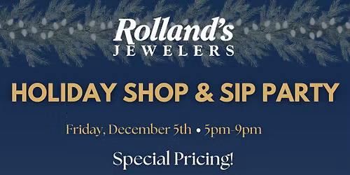Holiday Shop & Sip Party!