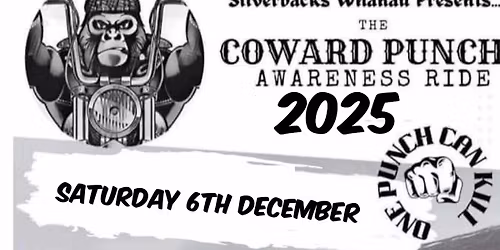 Silverbacks coward punch awareness ride