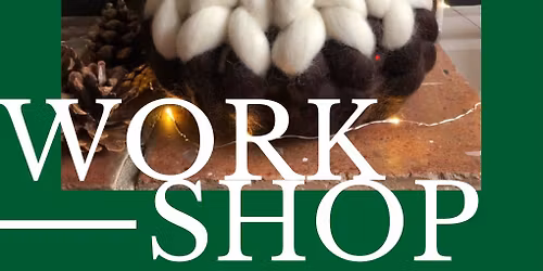 Chunky Knitting Christmas Pudding Workshop with Knitted by LW