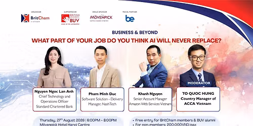 Business & Beyond: What part of your job do you think AI will never replace?\u200b