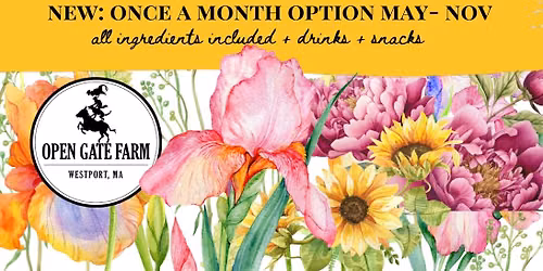 Stems at Sunset: Floral Workshops in Westport