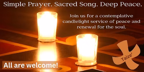 Taize' Service at All Saints' Vista