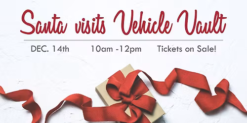 Santa Visits Vehicle Vault