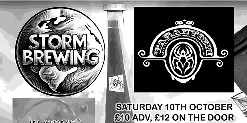 Tarantism\/Storm Brewing plus In Atoms at The Black Prince, Northampton