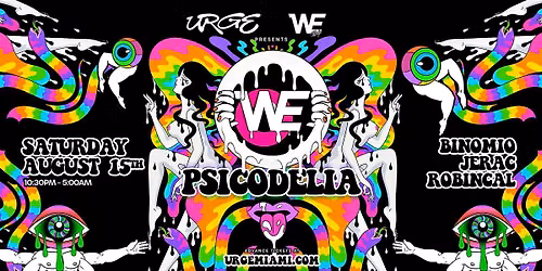 URGE Presents: WE Psycodelia