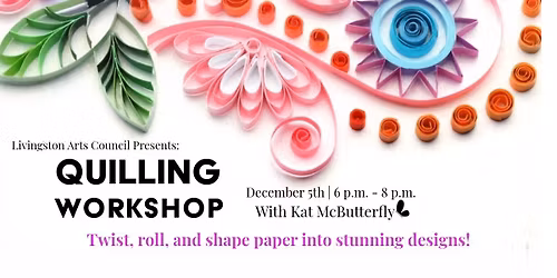 Quilling at the Howell Opera House