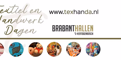 Texhanda 10-11-12 september 2026 Brabanthallen Den Bosch
