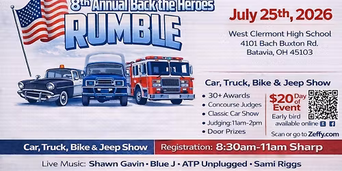 ATP Unplugged @ Back the Heros Rumble Annual Car Show