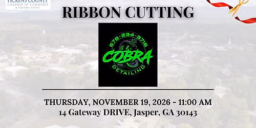 Ribbon Cutting: Cobra Detailing