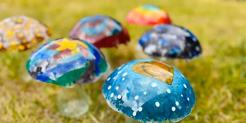 Spring Break Class - Glass Mushroom