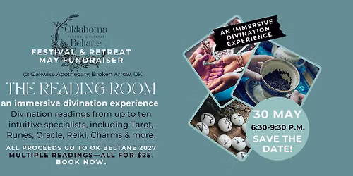 Oklahoma Beltane May Fundraiser - The Reading Room (An Immersive Divination Experience)