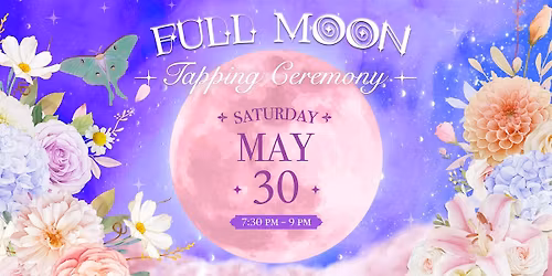 Full Moon Tapping Ceremony {Blue Moon}