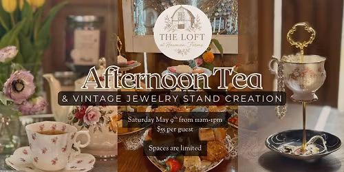 Afternoon Tea and Vintage Keepsake