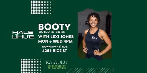 Booty Burn with Lexi on Mondays
