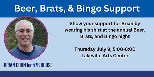 Show your colors at Beer, Brats, and Bingo