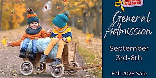 Open to the Public General Admission | JBF OP Fall 2026 Sale