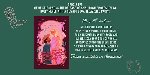 Cowboy Book Bedazzling Party!