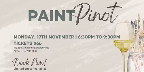 Paint Pinot - Christmas Emu