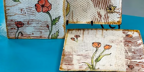 Vintage Stamping Plate Workshop