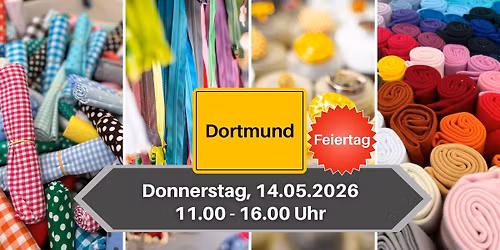 Stoffmarkt Holland in Dortmund (Feiertag!)