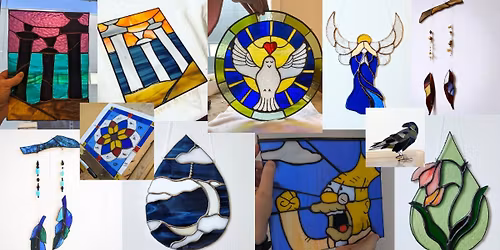 Stavanger Stained Glass Course - Tiffany Method - Sunday Nov 16
