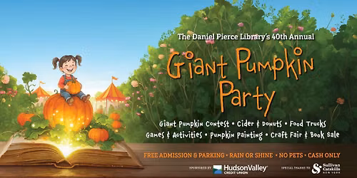 The Daniel Pierce Library's 40th Annual Giant Pumpkin Party
