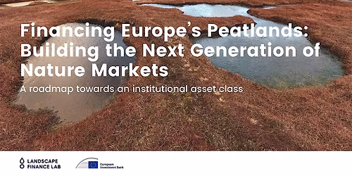 Financing Europe's Peatlands