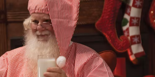 Santa in Pajamas