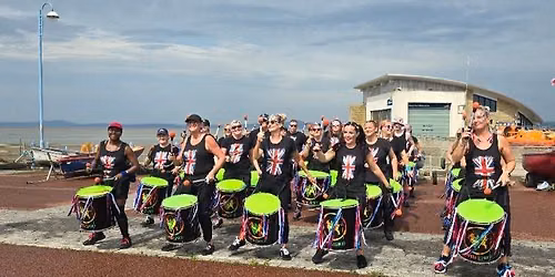 Samba Espirito Performing at Lancaster & Morecambe District Armed Forces Day