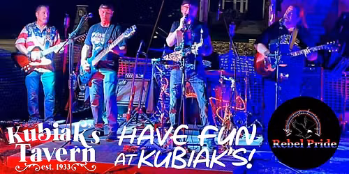 Rebel Pride Brings Country & Rock to Kubiak's in Niles! Thanksgiving Eve