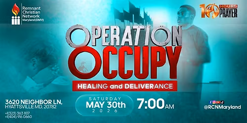 Operation Occupy: Healing and Deliverance | 10 Hours of Prayer