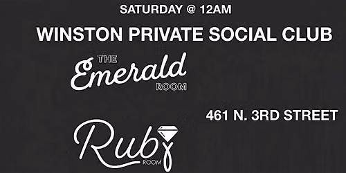 Saturday Night @ Winston Philly Private Afterhours Social Club August 29