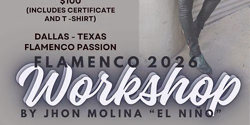 Efecto "El Ni\u00f1o" - Workshop Flamenco - 6th Module 